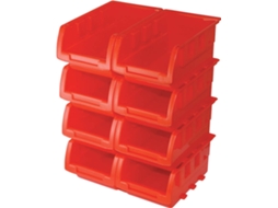 Conjunto de Caixa Empilháveis - 8 peças SILVERLINE 250968