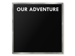 Magnetic Wall Board Our Adventure For The Office Espelharte (50x50 Cm)