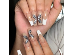 1 Peça de Tips para Unhas Modelo Jp1398
