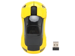 Aetheria rato Sem Fios de Carro Esportivo 2.4ghz Plug And Play para Windows com Design 3d