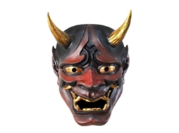 Primerox máscara de Demônio Prajna Cosplay Halloween Japonês Resina Decor Props Carnaval