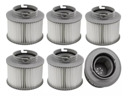 6 Peças de Cartucho de Filtro AQUAFORGE compatível com Mspa Fd2089 para piscina