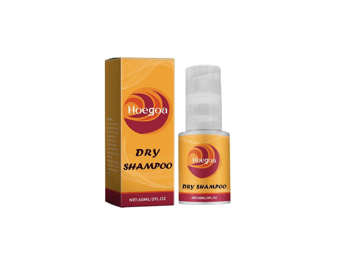 Spray Shampoo Seco Cabelo Limpo Fresco Rápido