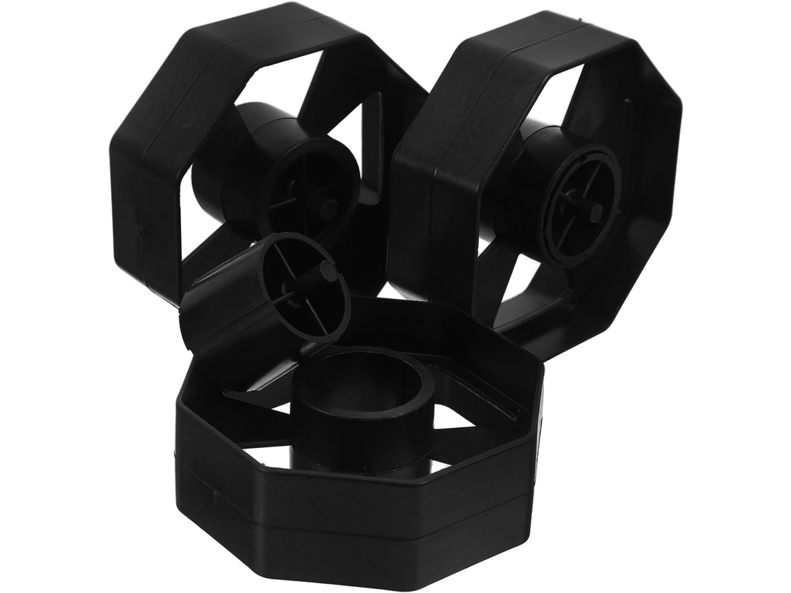 Dispensador de fita adesiva Toddmomy com rodas de plástico, estrutura móvel em 3 conjuntos que minimiza o odor, ideal para