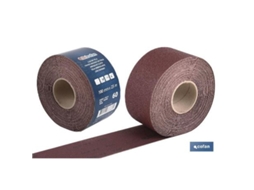 Rollo lija tela universal 100 x 25 m. g.180