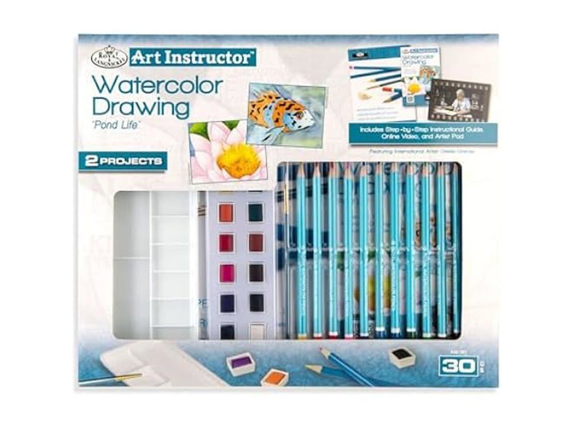 Conjunto De Pintura Royal Langnickel O Instrutor De Arte 30 Unidades Para Crianças A Partir De 5 Anos Misto