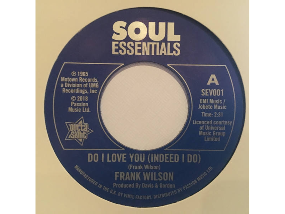 Vinil Frank Wilson - Do I Love You (Indeed I Do), Sweeter As The Days Go By
