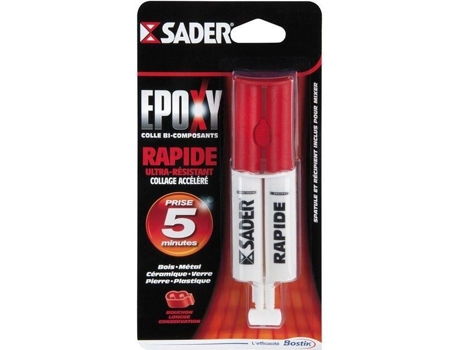 Cola Epóxi Rápida 25 Ml Sader