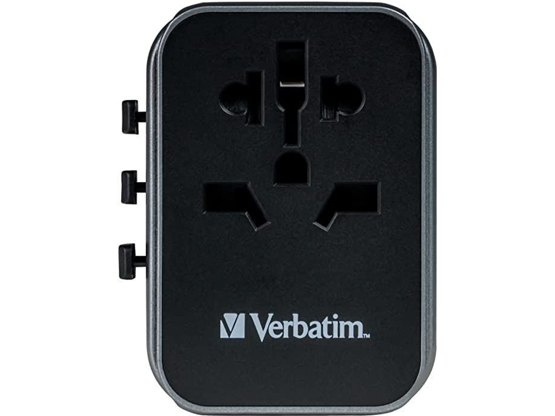 Adaptador de Corrente Universal de Viagem VERBATIM Uta-03