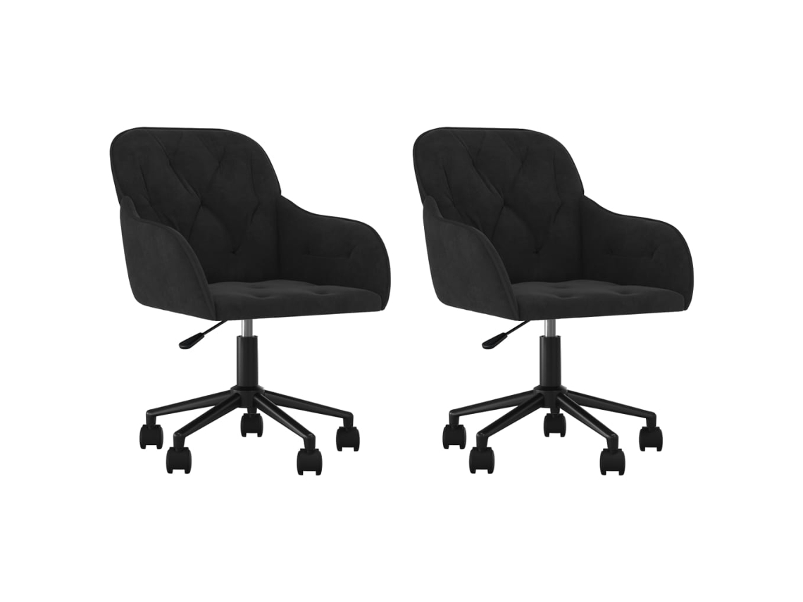 Dining Chair, Dining Chairs Vidaxl Preto Veludo (n/a)