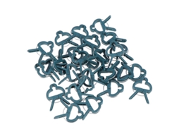 50pcs Clipe De Plástico