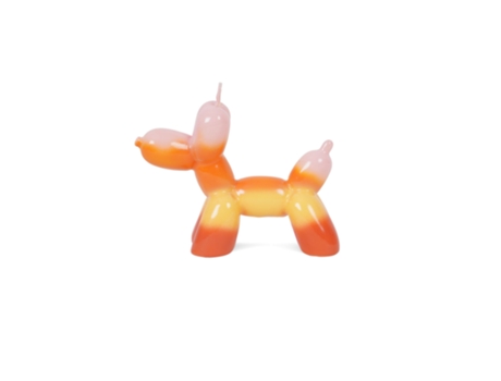 Candela Cane Palloncino Helio Ferretti Sunset Arancione Helioferretti