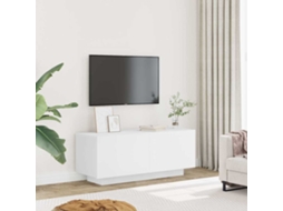 Vidaxl Móvel P/ Tv 100x35x40cm Madeira Processada Branco