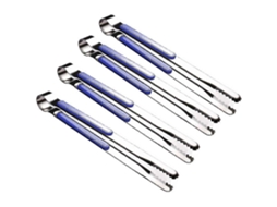Lurelia Pinça Servir Aço Inox Rosa Serrilhada Churrasco Saladas