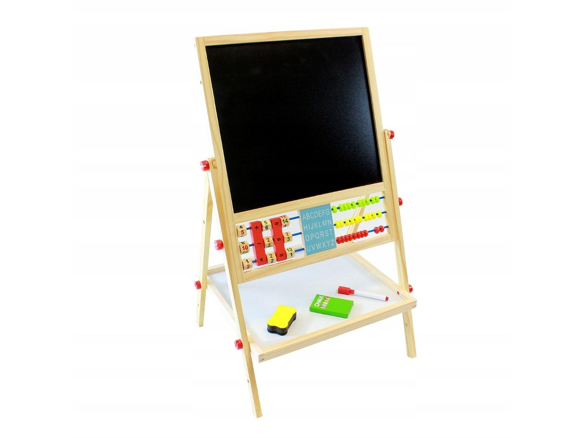 Prancheta de Desenho de Dupla Face com Brinquedos Educativos NORTHIX