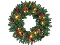 Guirlanda De Natal Artificial Para Exterior | Decorações Sazonais