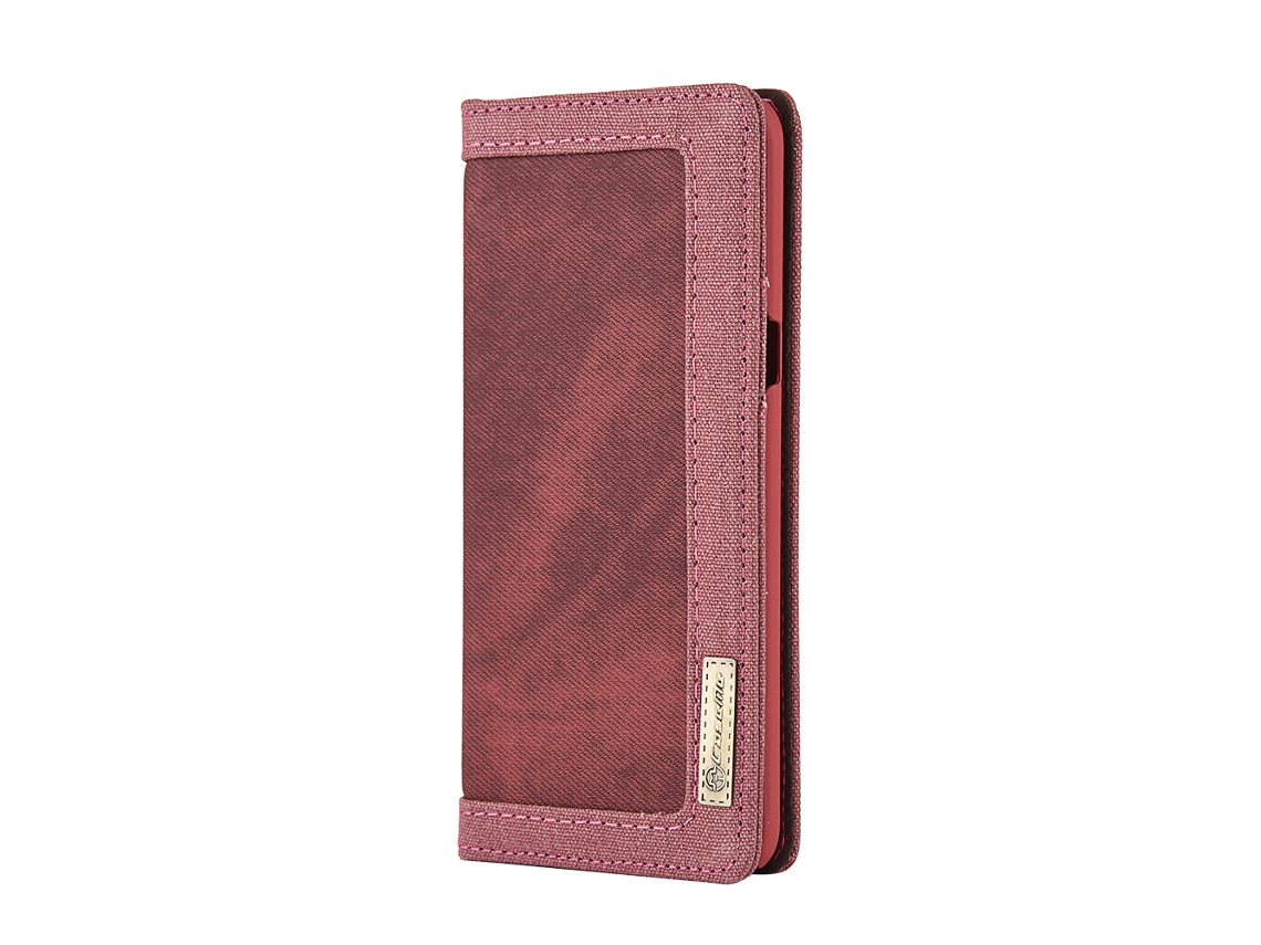 Capa para Samsung S7edge EOOCOO com Tela Vermelha e Capa Jeans