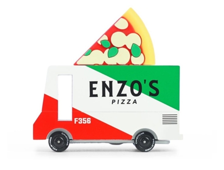 Pizza Van CANDYLAB TOYS (Idade minima recomendada: 3 anos)