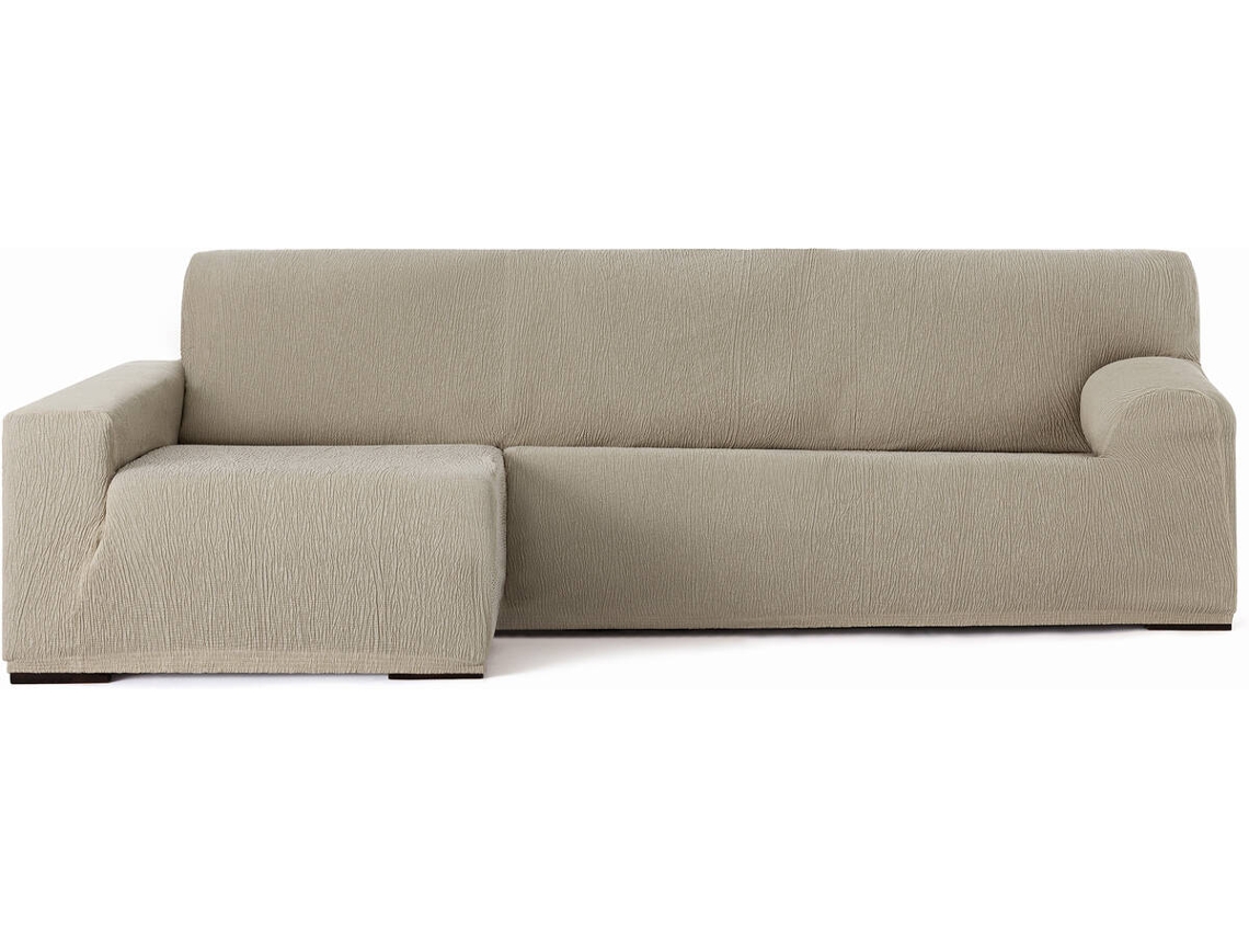 Capa de Chaise Longue Esquerda EYSA Premium Troya (310 x 170 x 110 cm - Poliéster - Vison)
