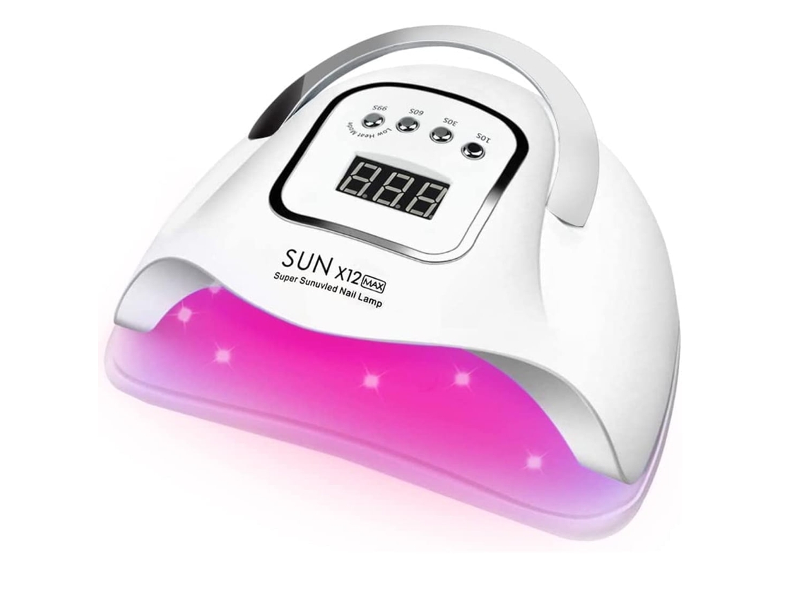 Lâmpada Uv Led Para Unhas, Secador De Unhas, Luz Uv Rápida De 280w Para Esmalte Em Gel.