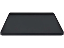 Bandeja protetora de silicone antiderrapante e impermeável Predolo para entrada, Preta, 73-73-2 cm