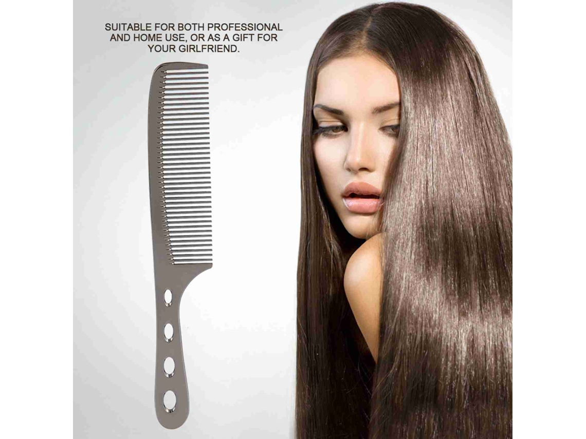 Pente De Cabelo (material De Alumínio Espacial, Antiestático) Eoocoo