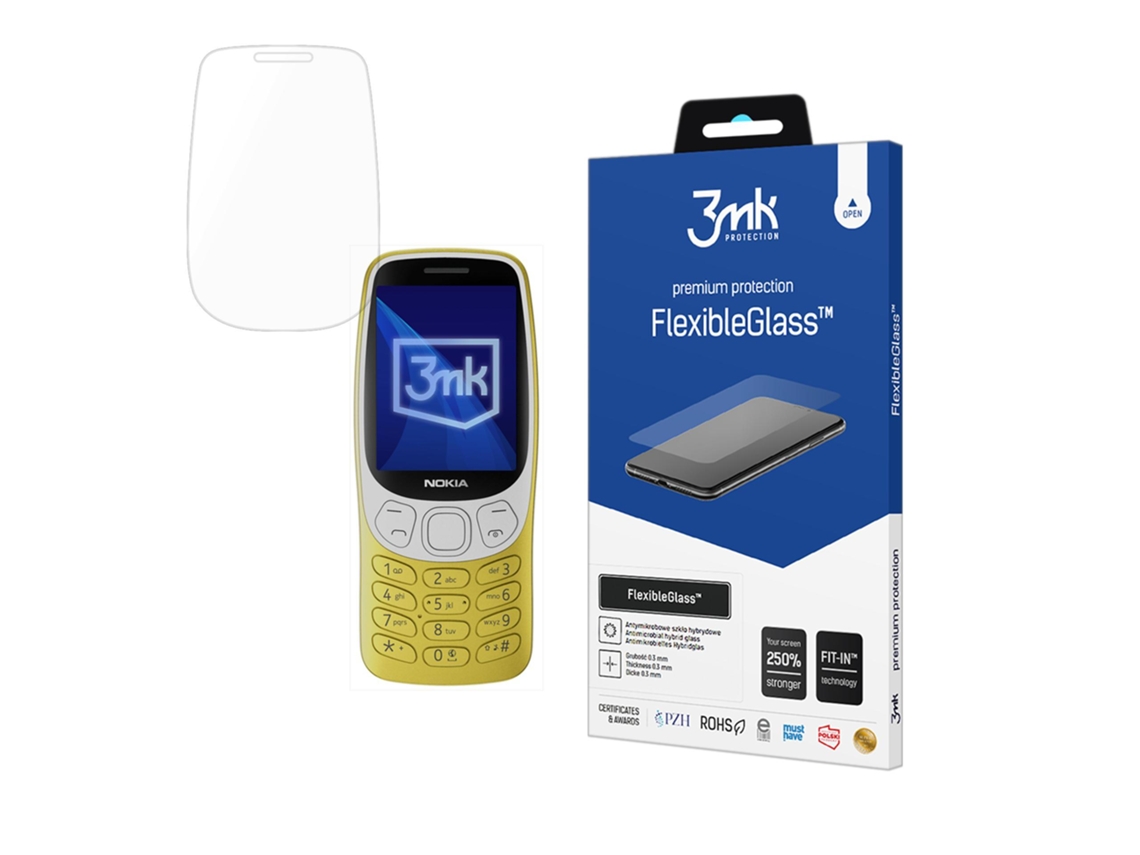 3mk Protection Flexibleglass Protetor De Vidro Para Nokia 3210 4g Proteção De Tela