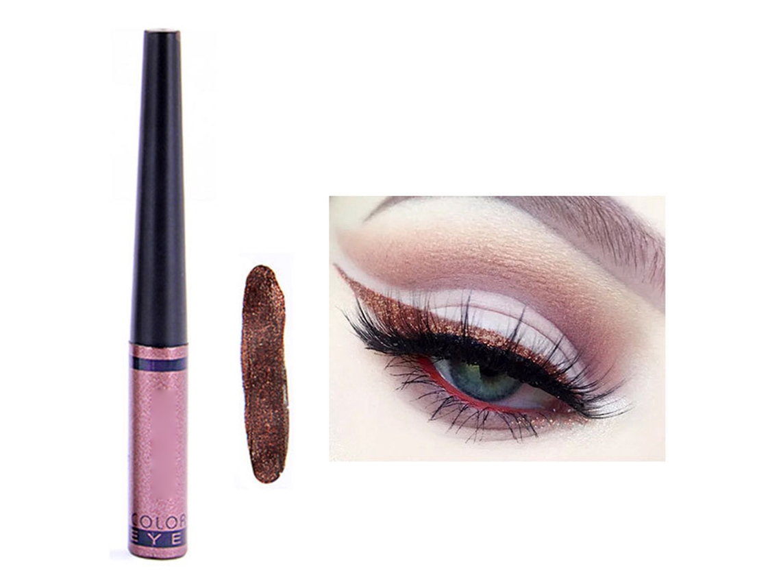 Eyeliner Líquido À Prova D'água De Longa Duração - Ferramenta De Maquiagem Com Fórmula De Alta Qualidade Para Iniciantes E Profissionais