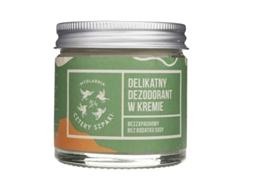 Desodorante Natural Em Creme Sem Bicarbonato Sem Fragrância 60ml. Mydlarnia Cztery Szpaki