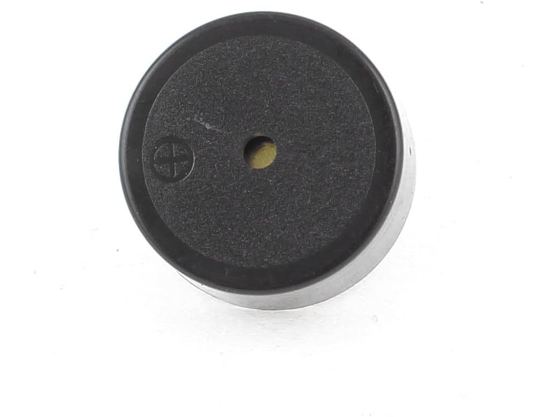 Buzzer Eletrônico Industrial Preto de Alarme Contínuo 22mmx10mm Dc 3 24v CHABERLU