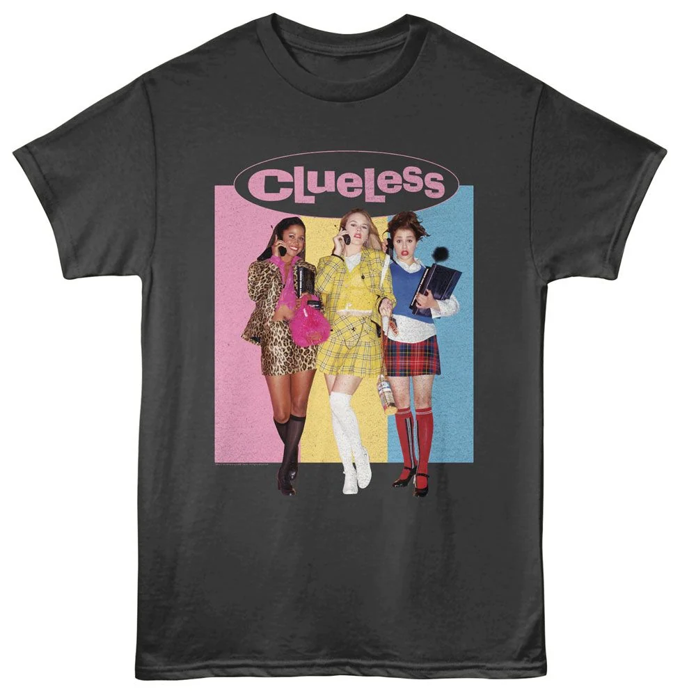 Rockinstone Clueless 3 Block Color Smoke T-shirt Size:xl
