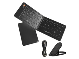 Mini Teclado Bluetooth Portátil Dobrável Sem Fio Para Tablets E Celulares Ios/android/windows. Nostalgia88