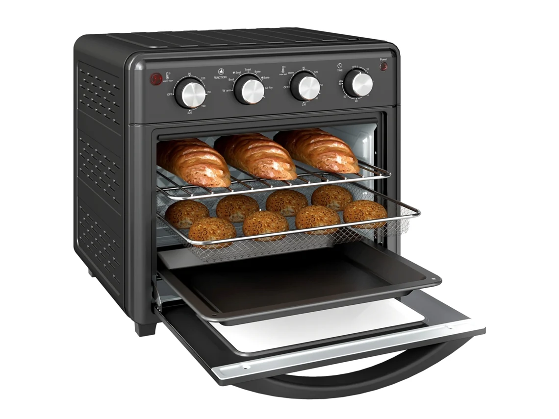 Mini Forno 7 modos, 90-230°C, 24L preto ZENCORE SERVICES