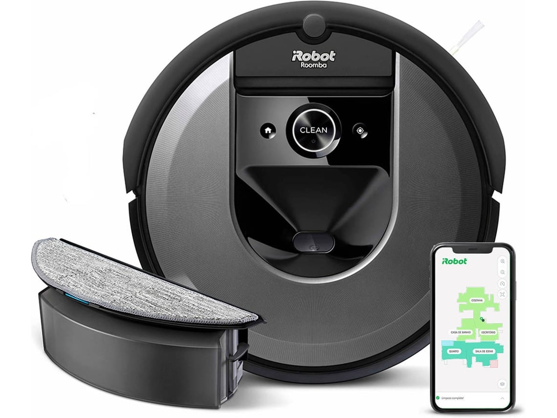Aspirador Robô IROBOT Roomba Combo I8