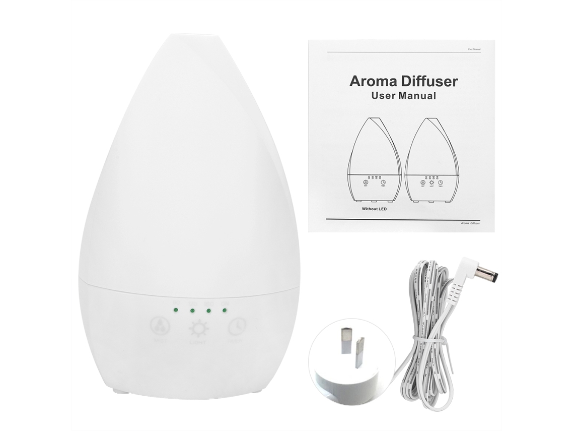 Laxiscreed Aromaterapia Dn-816 Branca Com Toque, Tela Touch E Alimentação 100-240v