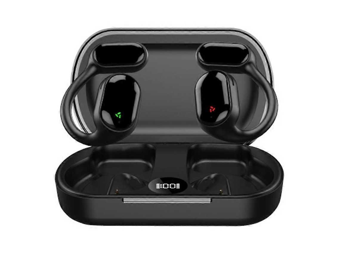Fones De Ouvido Sem Fio De Condução Óssea Ows Xg33 Com Bluetooth 5.3 E Visor Digital Ly Ebike
