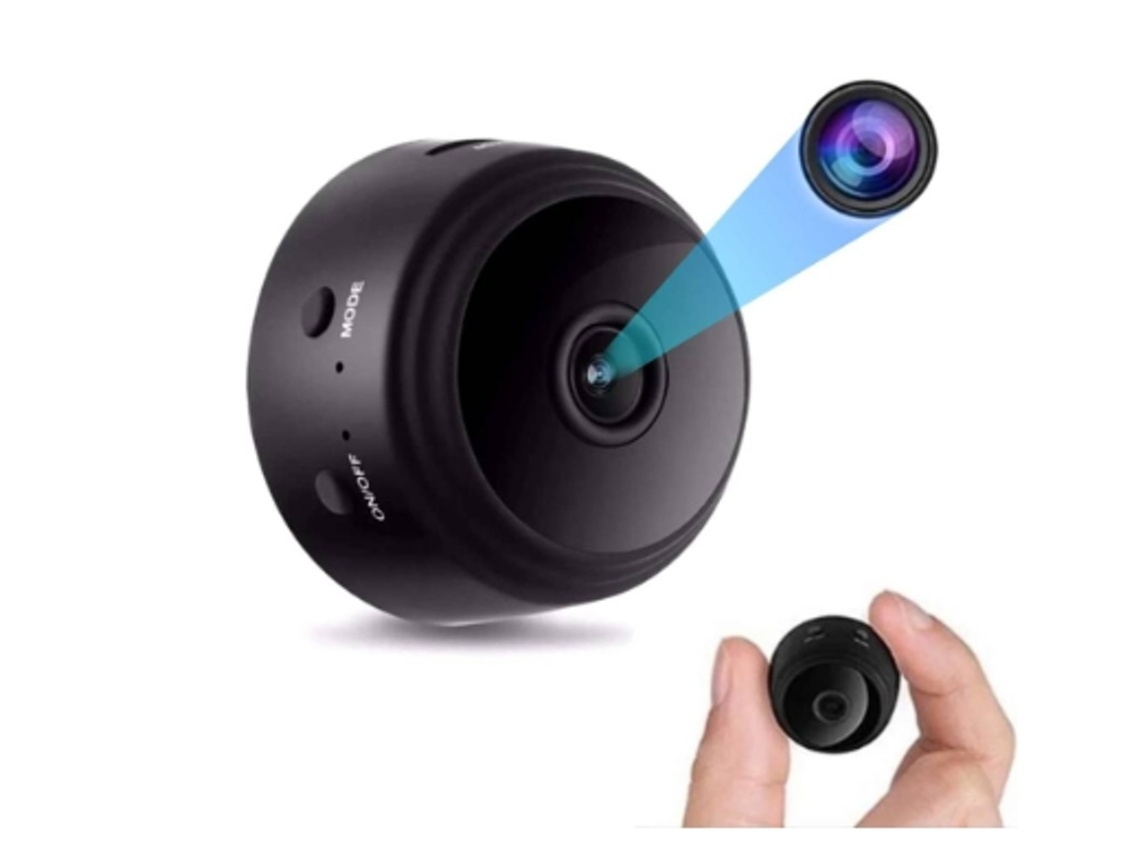 Lurelia Câmara Mini 4k Wi-fi Preto