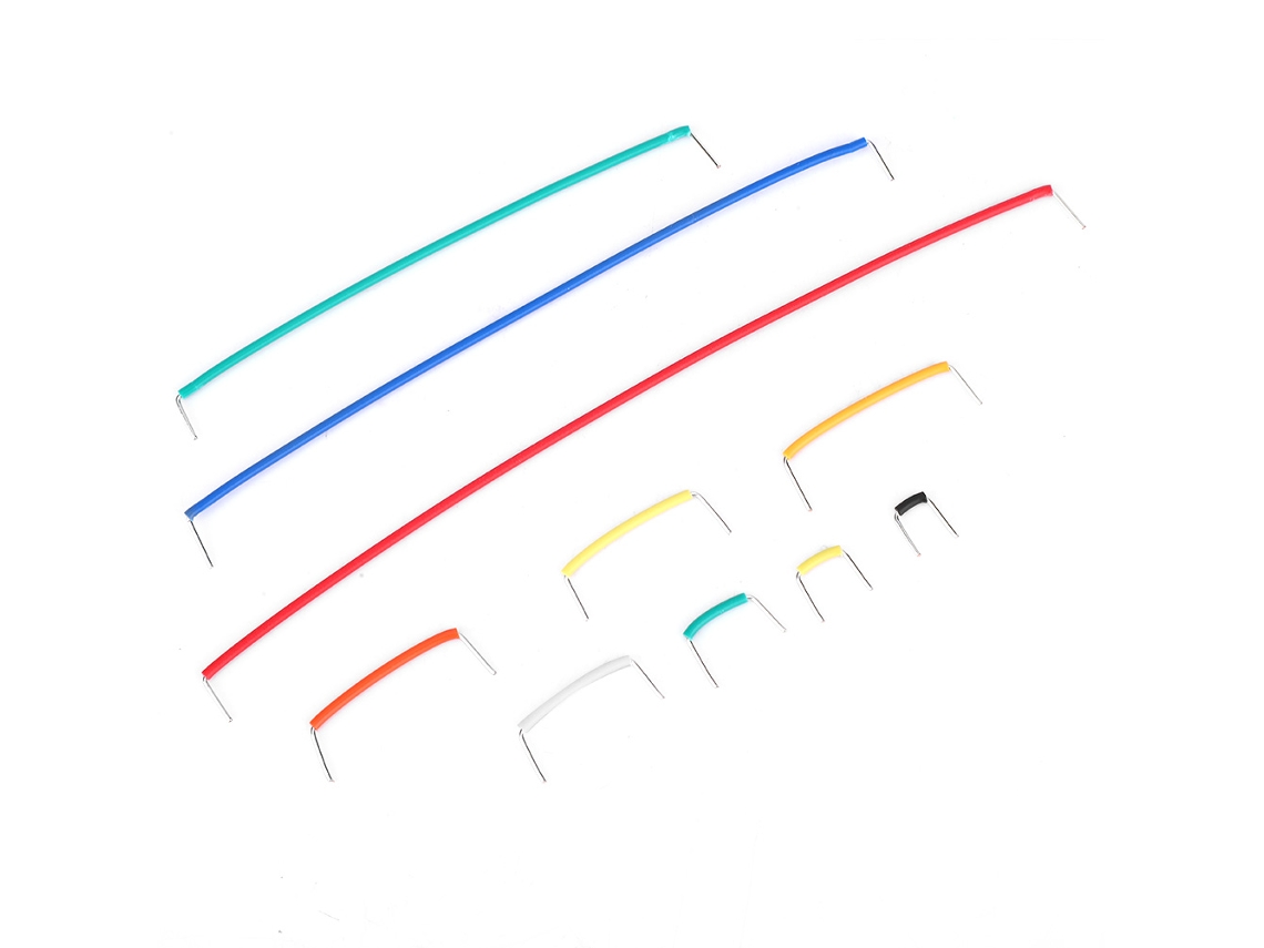 Kit 140 Fios Jumper Para Breadboard Sem Solda