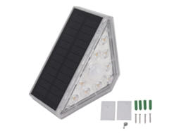 Conjunto de 2 Luminárias Solares para Escadas com 9 Leds CHABERLU