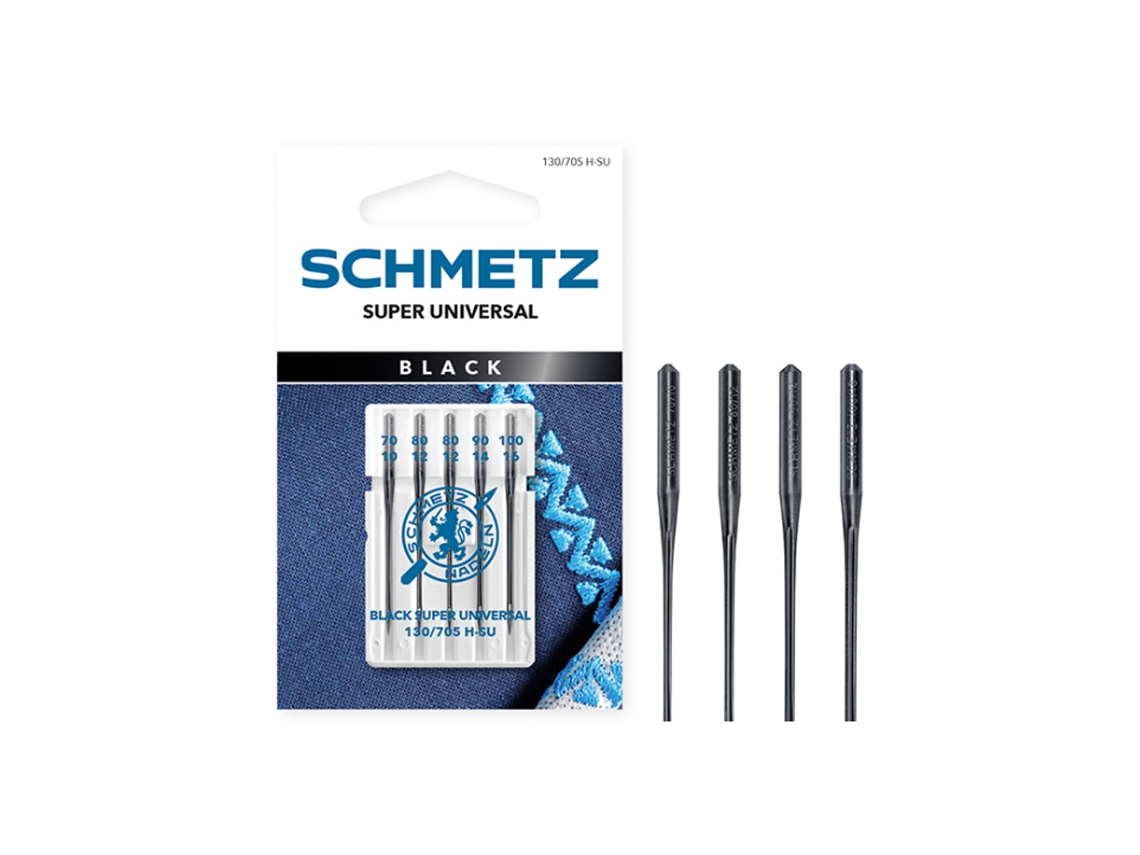 Agulhas Schmetz Super Universal Black 130/705 H-su Combi 70-80-90-100