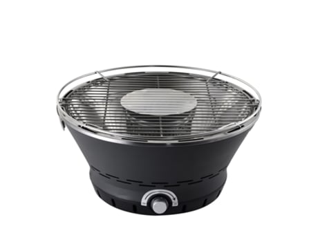 Churrasqueira De Mesa A Carvão Com Ventilador Elétrico E Churrasqueira Bergner