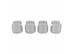 4 soportes para cables HiFi, elevador de cables de aluminio, soporte estable para altavoz y amplificador | S/MARCA