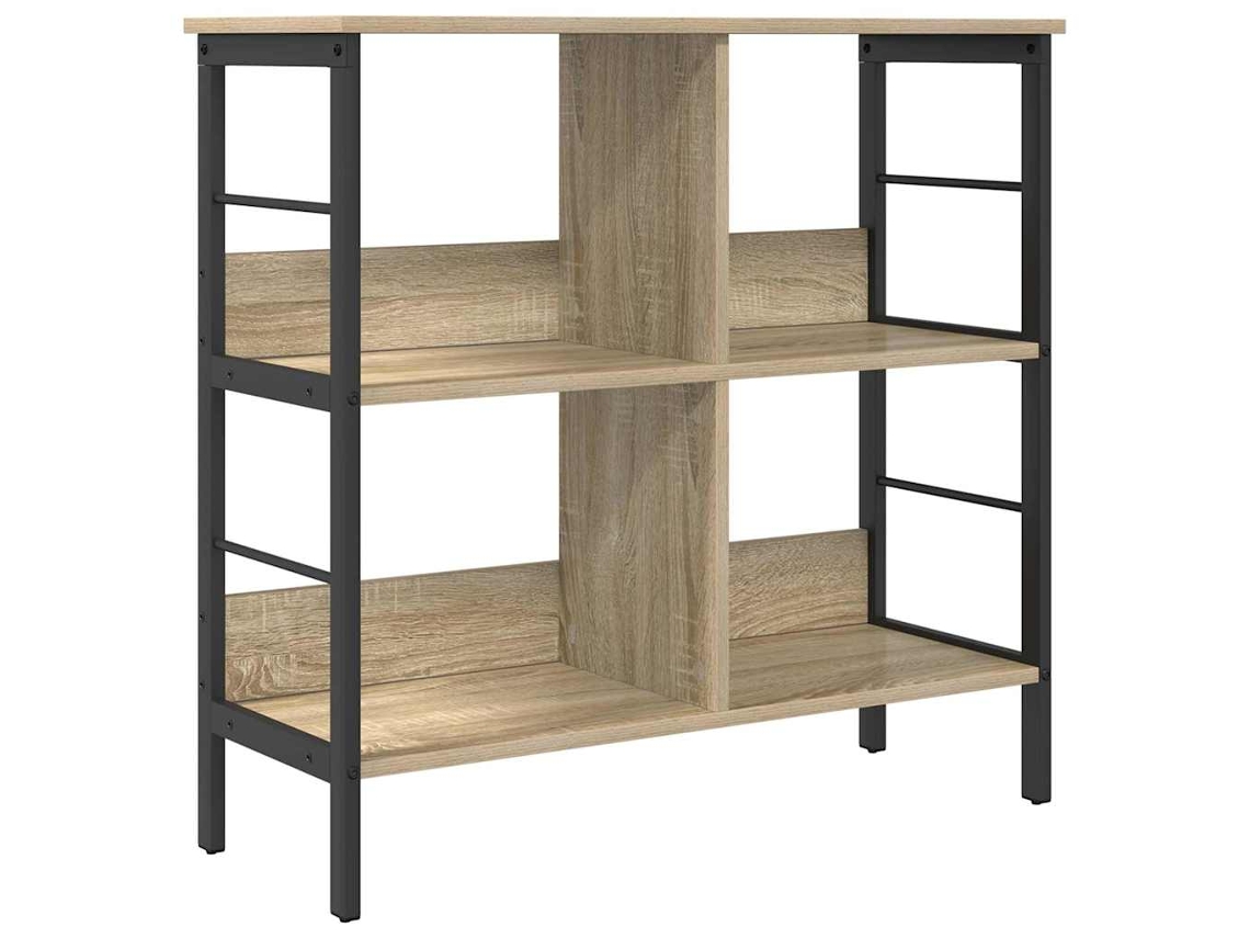 Estante em Carvalho Sonoma com Madeira Processada MAISON EXCLUSIVE (82x32x79 cm)