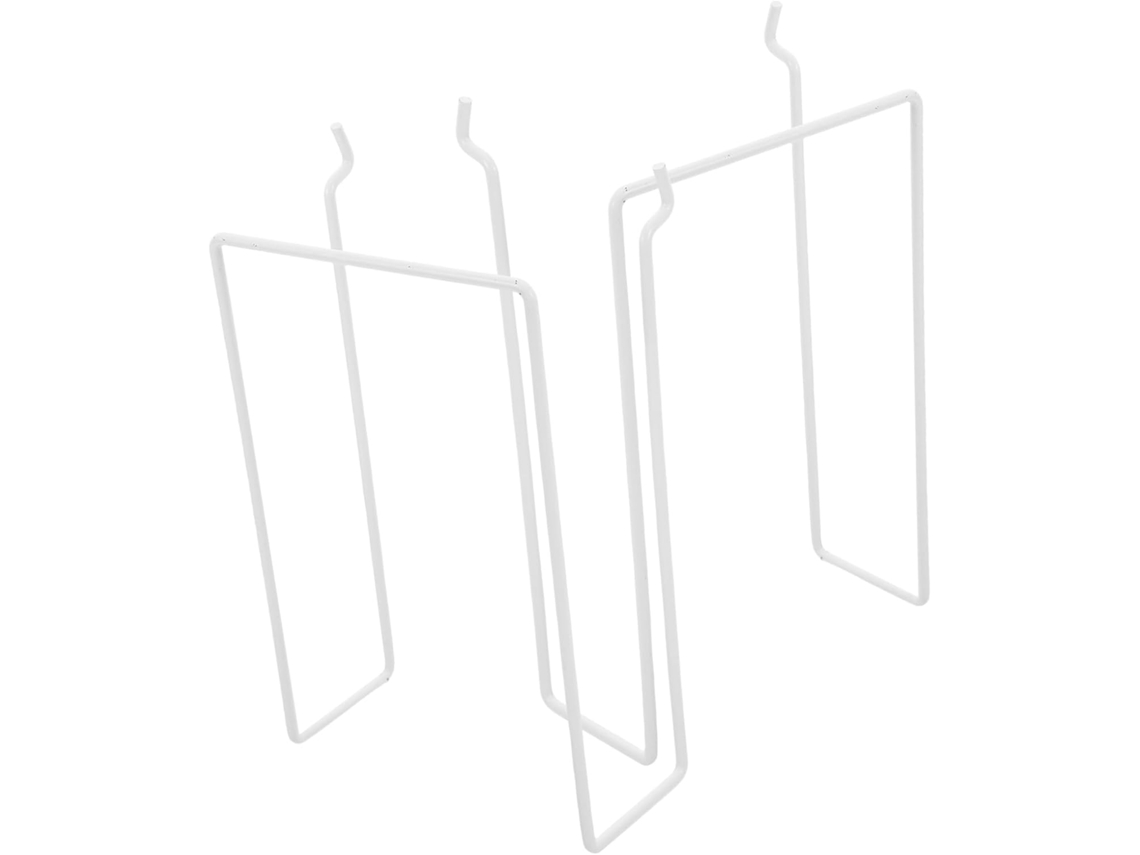 Anneome 2 Ganchos De Metal Para Pendurar Painel Perfurado, Suporte Ref