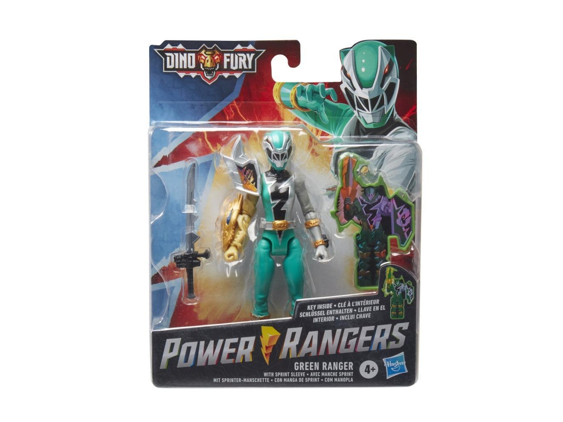 Figura Básica Power Rangers Green Ranger Hasbro