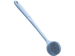 Lurelia Escova De Silicone Para Costas E Corpo, Silicone Macio, Cabo Longo E Com Argola, Uso Diário Confortável