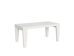 Mesa Extensível 200/304x90 Cm Spimbo Freixo Branco Itamoby