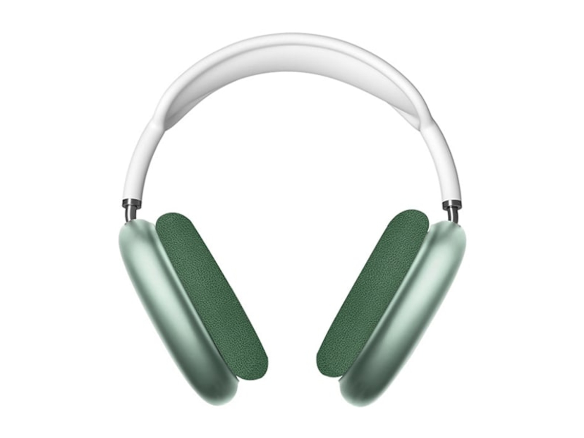 Fones De Ouvido Supra Auriculares P9 Com Espuma Viscoelástica, Cobertura Total, Cancelamento De Ruído Ativo, Cor Azul. Brilvibera