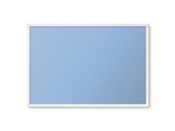 Magnetic Glass Board Baby Blue For The Hall Espelharte (60x40 Cm)