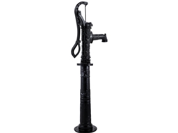 Bomba Manual Succebuy Em Ferro Fundido Vintage Com Suporte Estável 135 Cm Preto